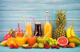 And fruit and juice….